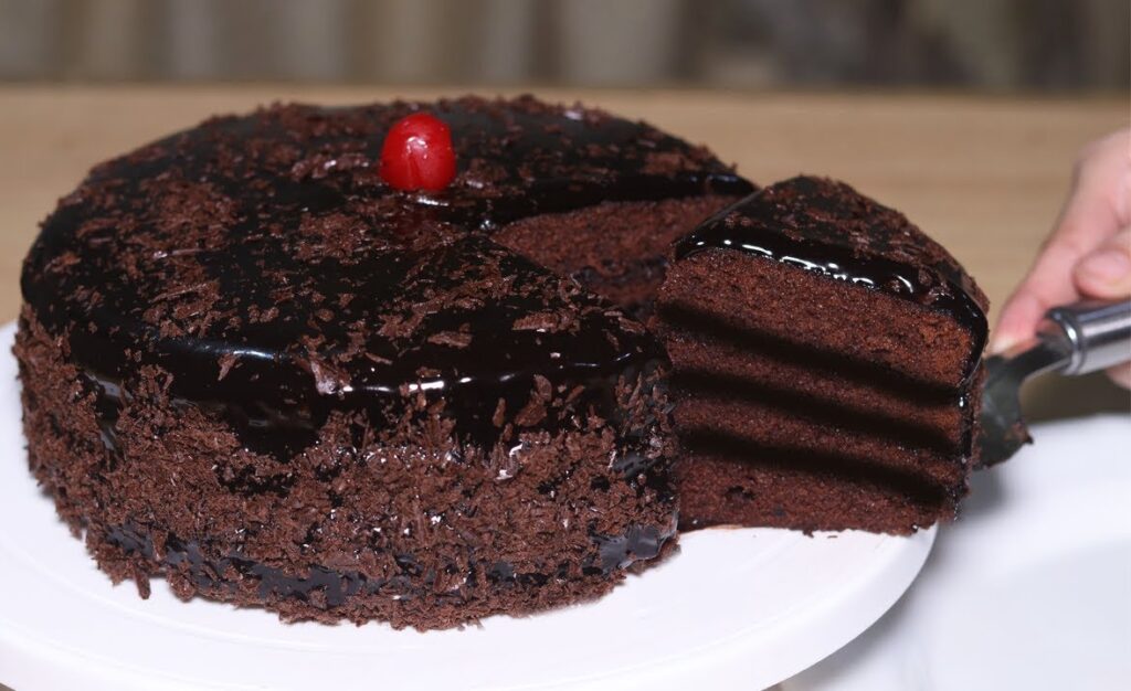 Triple Chocolate Fudge Cake